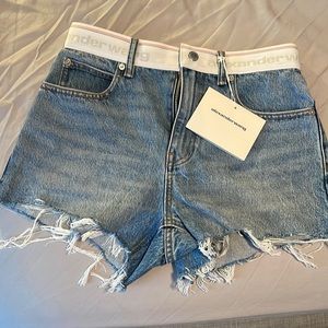 Alexanderwang denim shorts.